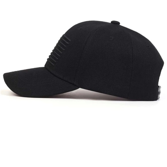 American Flag Embroidered Cap - Picture 2 of 3